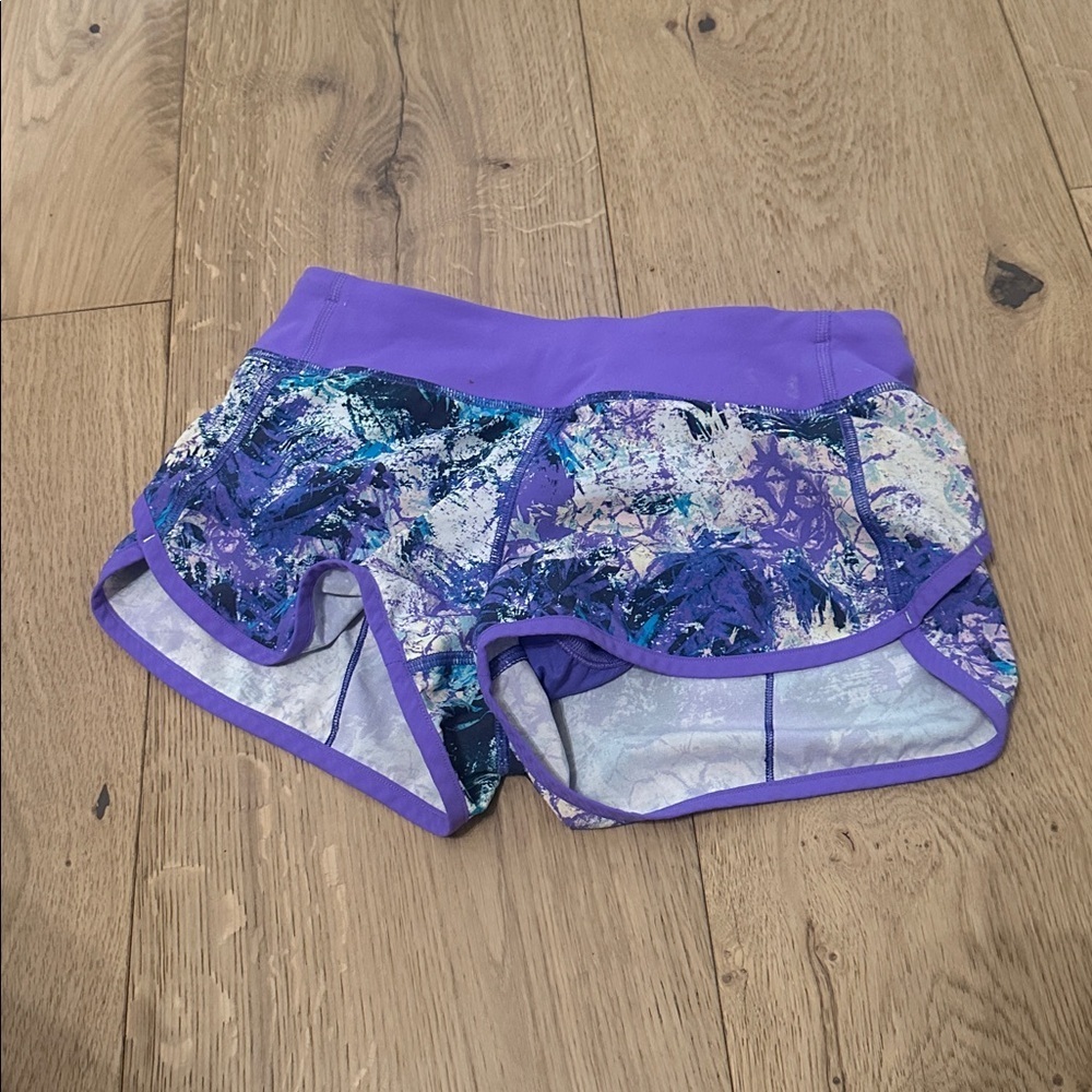 Ivivva purple girl shorts 12